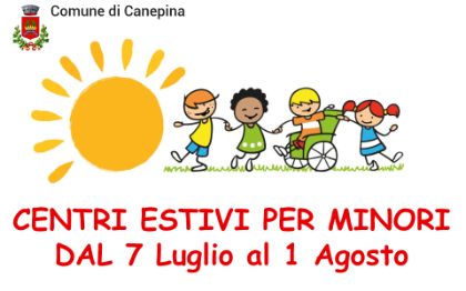 Avviso pubblico - Centri Estivi per minori Avviso pubblico - Centri Estivi per minori