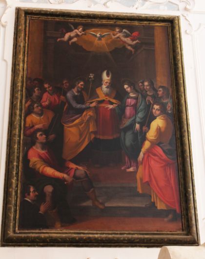 Chiesa di San Michele Arcangelo - G. B. Ricci, Sposalizio della Vergine