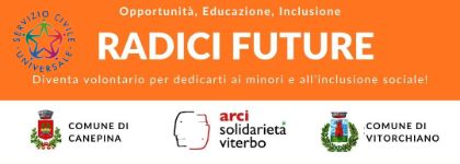 Il Comune di Canepina aderisce al servizio civile universale.