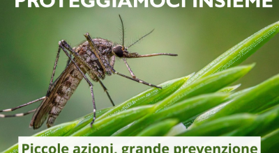 Proteggiamoci insieme zanzara West Nile