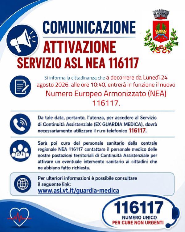 numeronea116117canepina